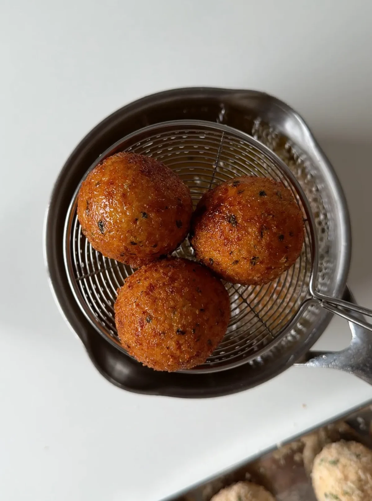 Crispy Cheese Stuffed Potato Balls