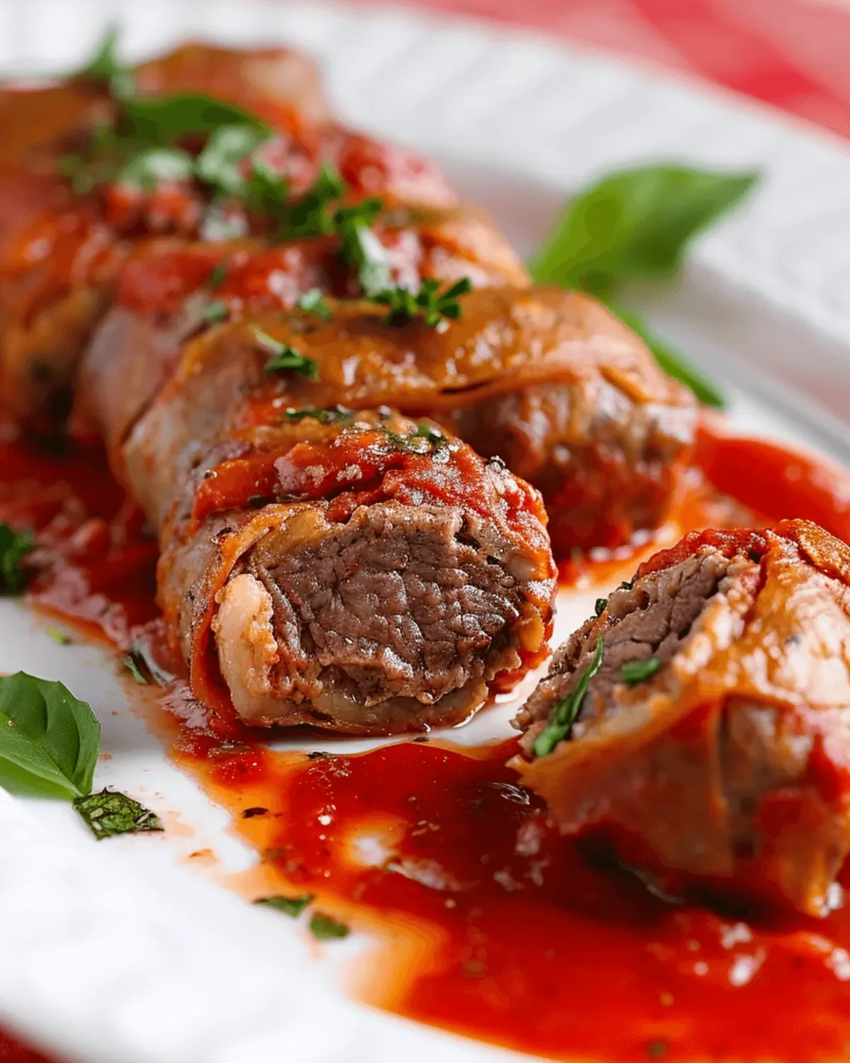 Italian Braciole (Italian Rolled Beef)