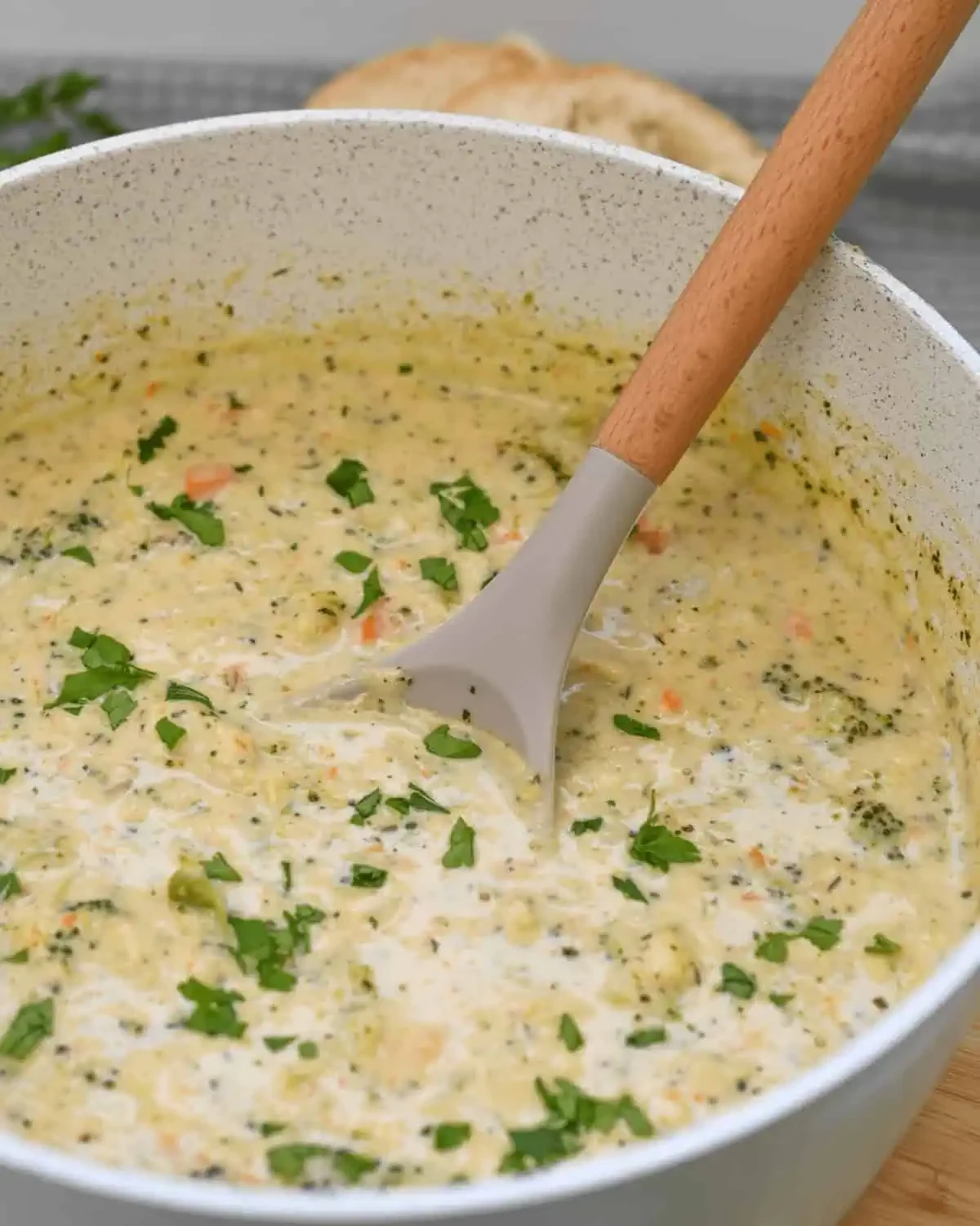 Broccoli Cauliflower Soup