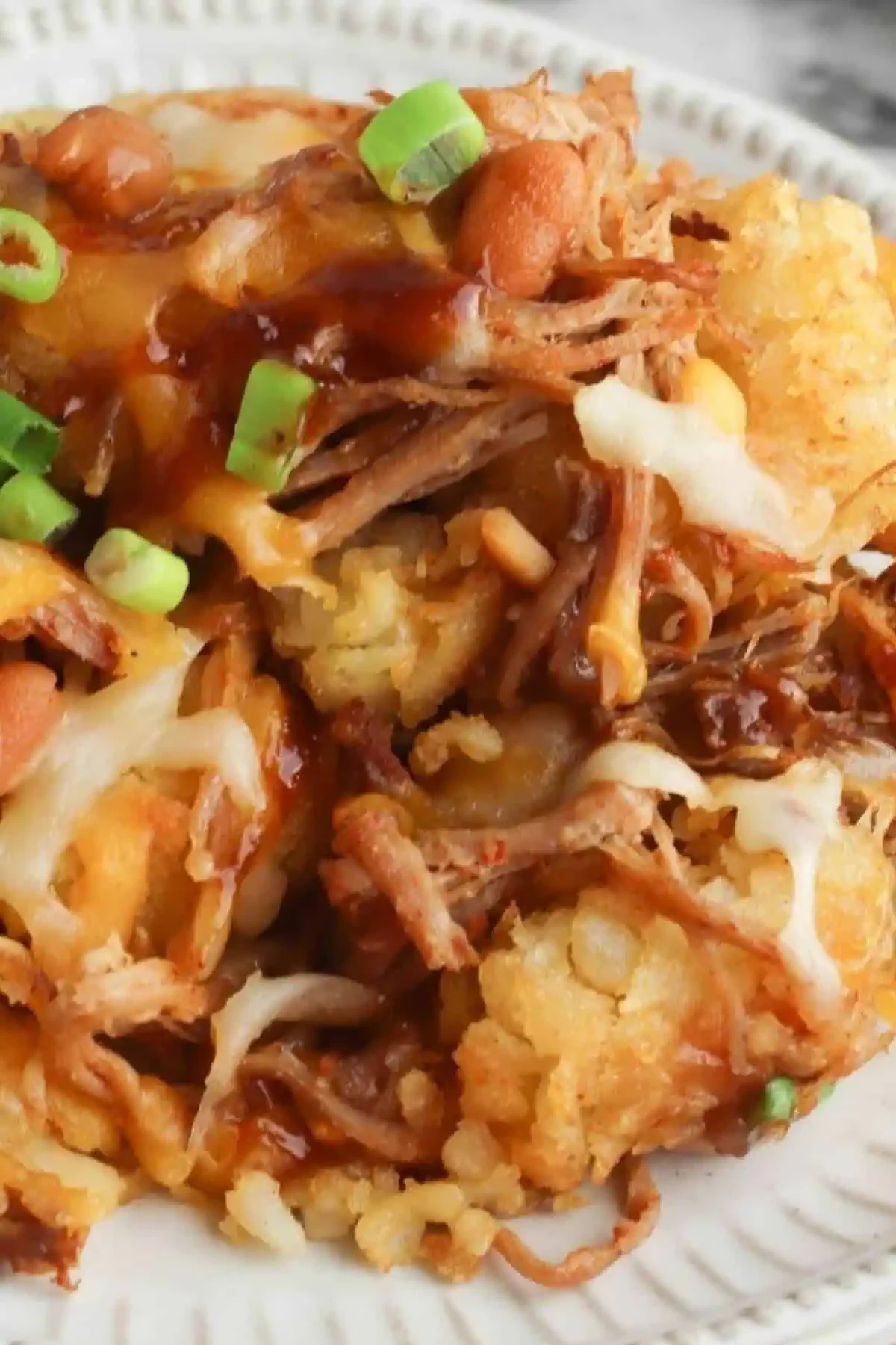 Pulled Pork Totchos Recipe(Loaded Tater Tots)