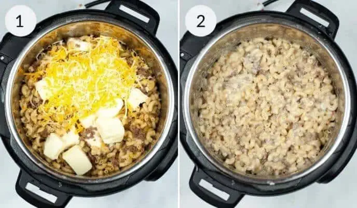 Instant Pot Cheeseburger Macaroni