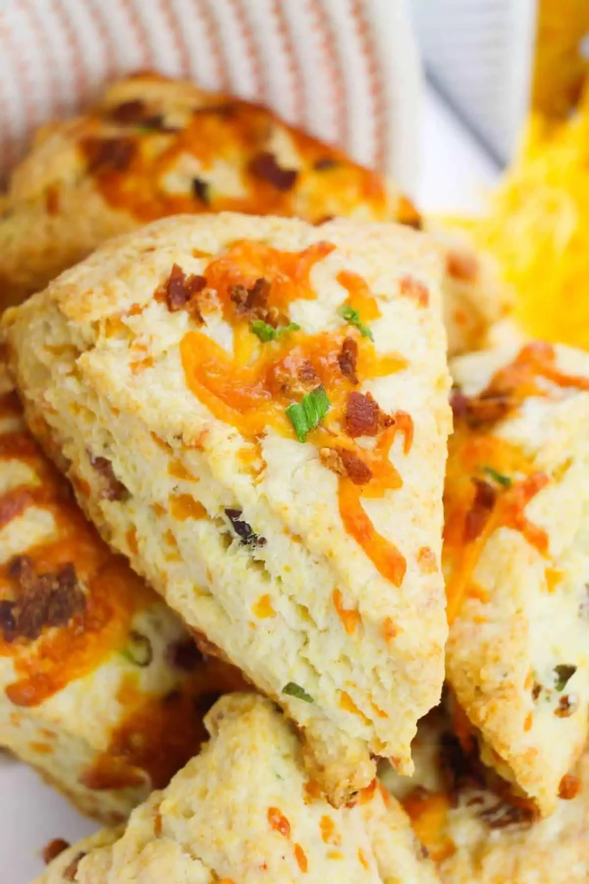 Cheddar Bacon Scones