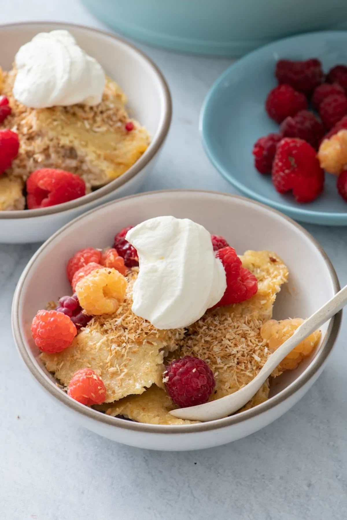 Coconut Cream Baked Oatmeal