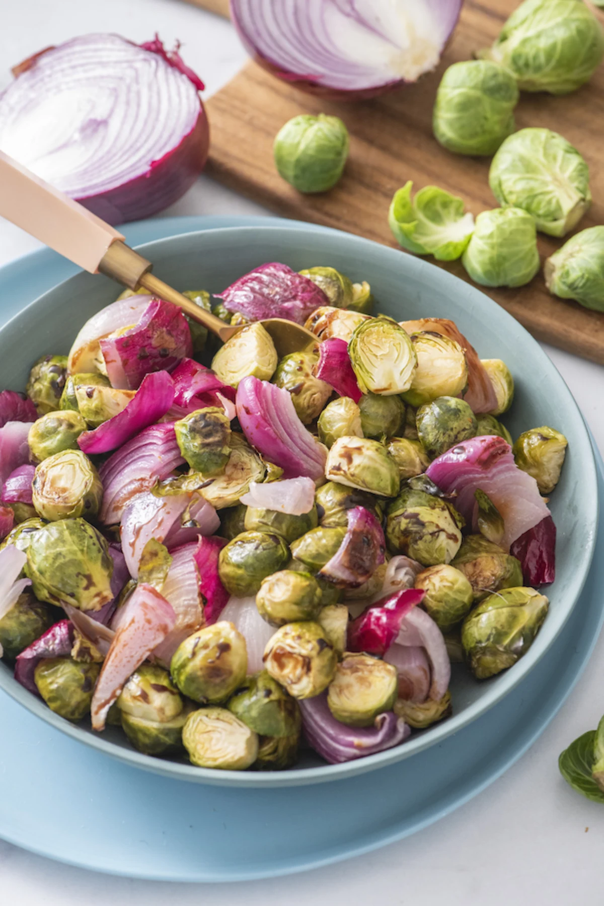 Roasted Balsamic Brussels Sprouts