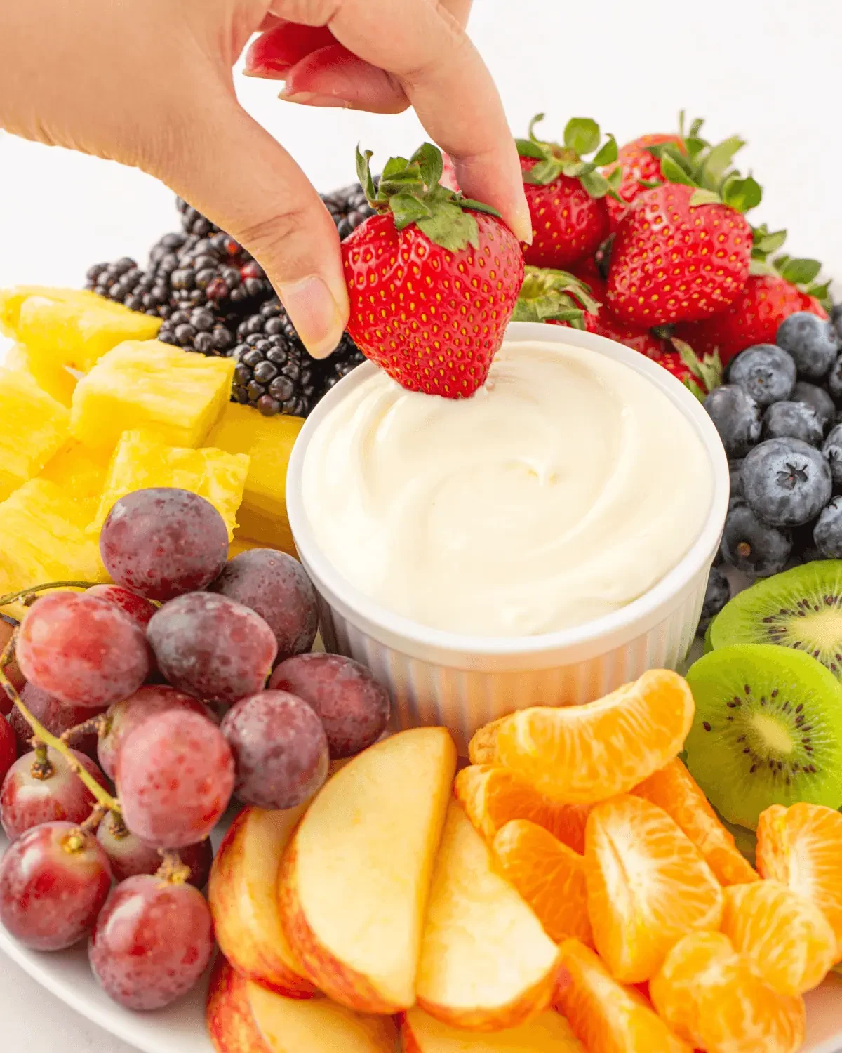 Marshmallow Fluff Fruit Dip
