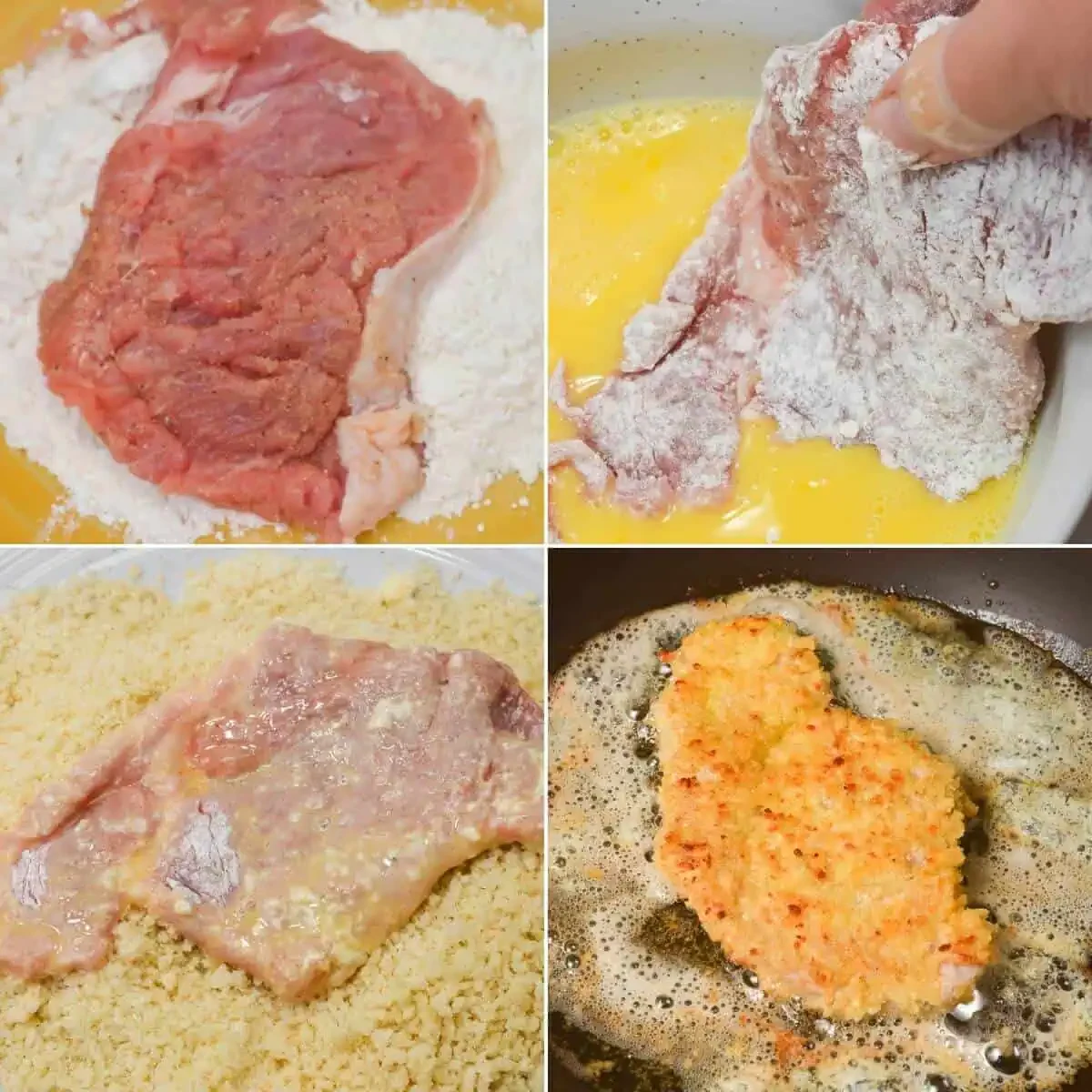 Crispy Breaded Pork Cutlets