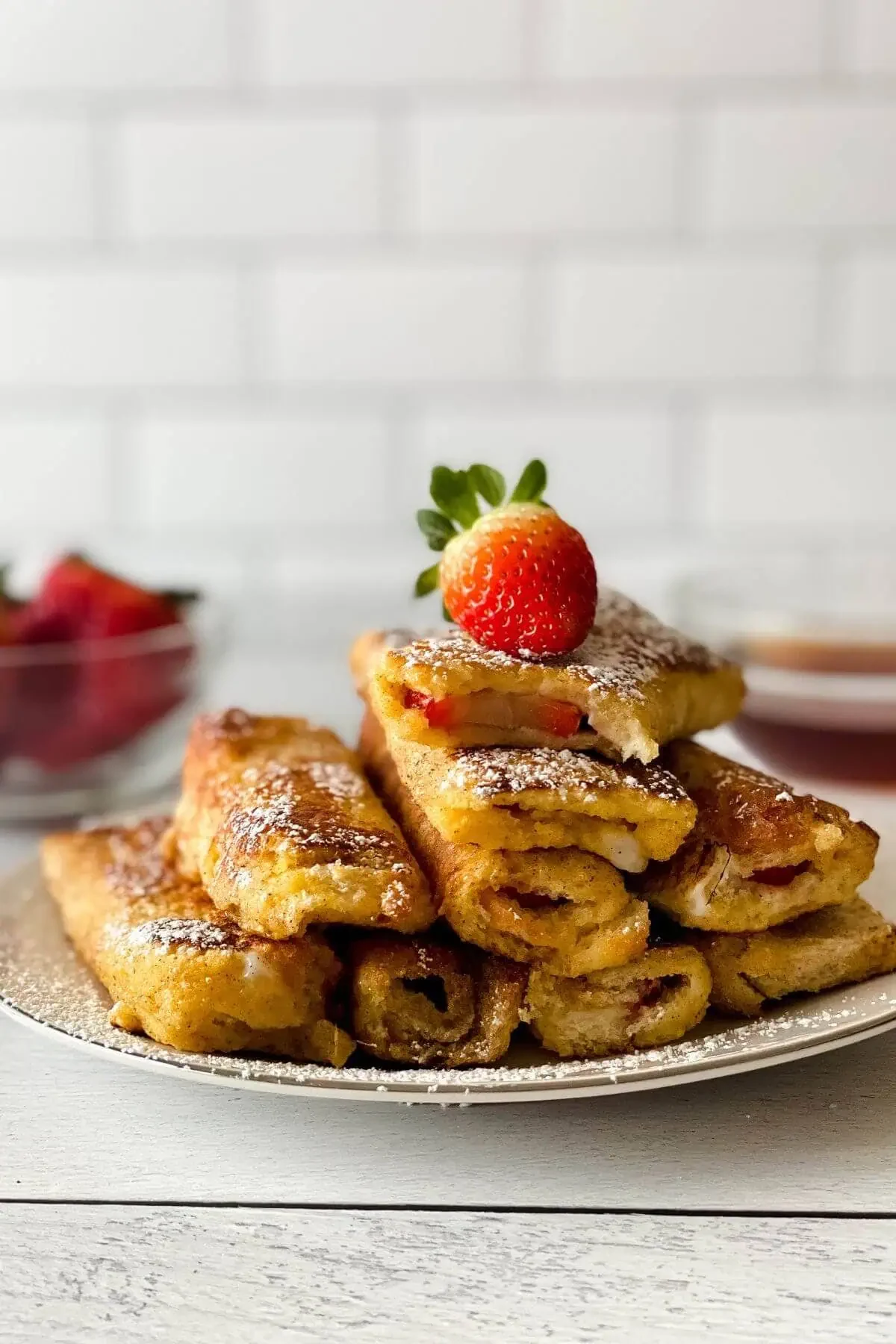 Strawberry Stuffed French Toast
