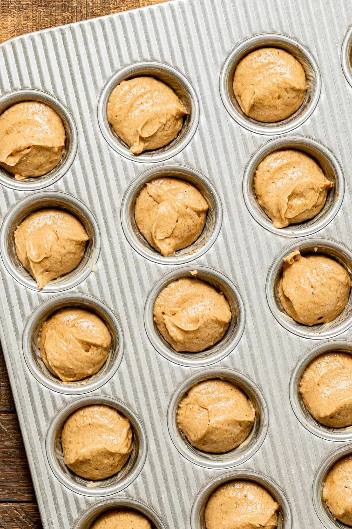 Mini Apple Cider Donut Muffins