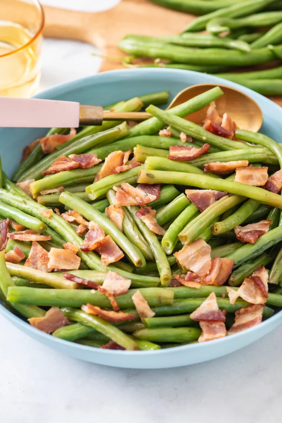 Green Bean and Bacon Saute