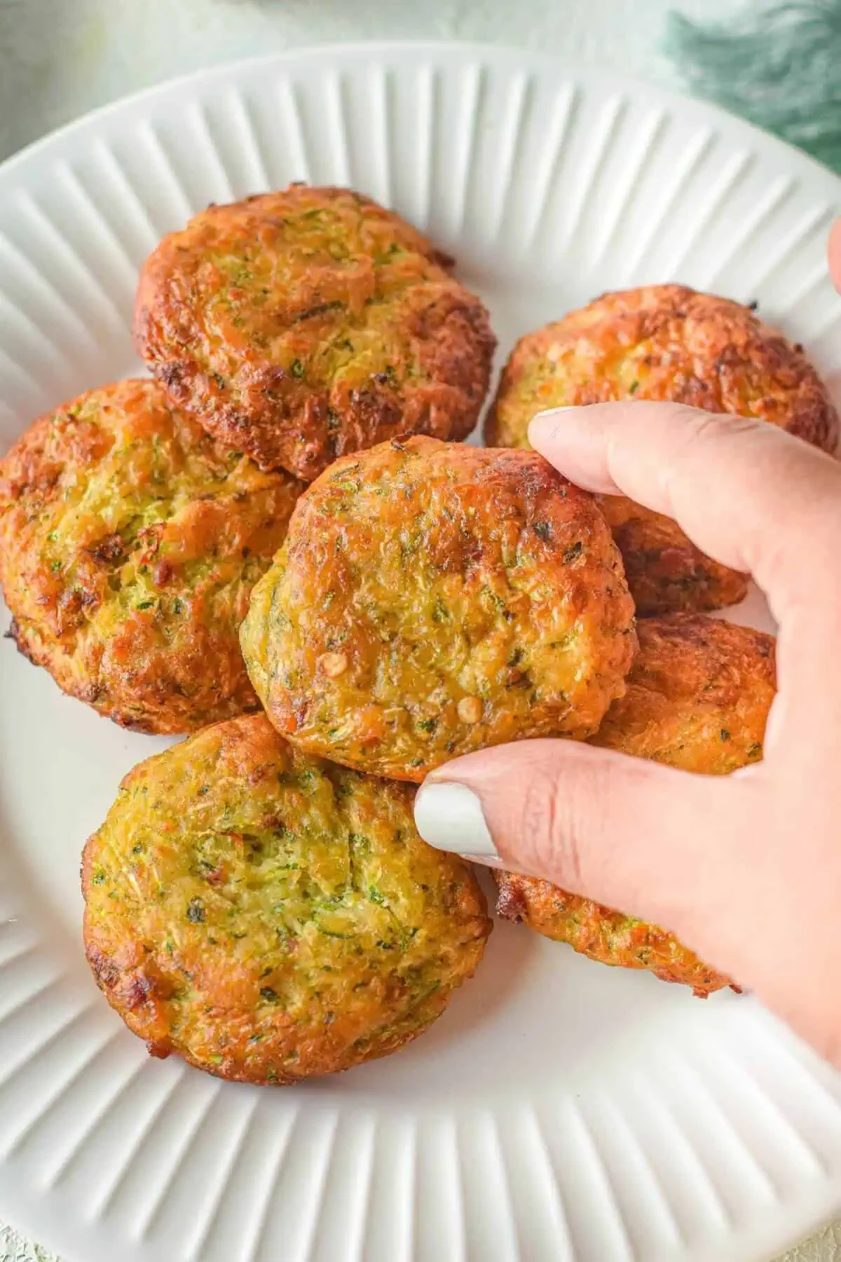 Air Fryer Zucchini Fritters