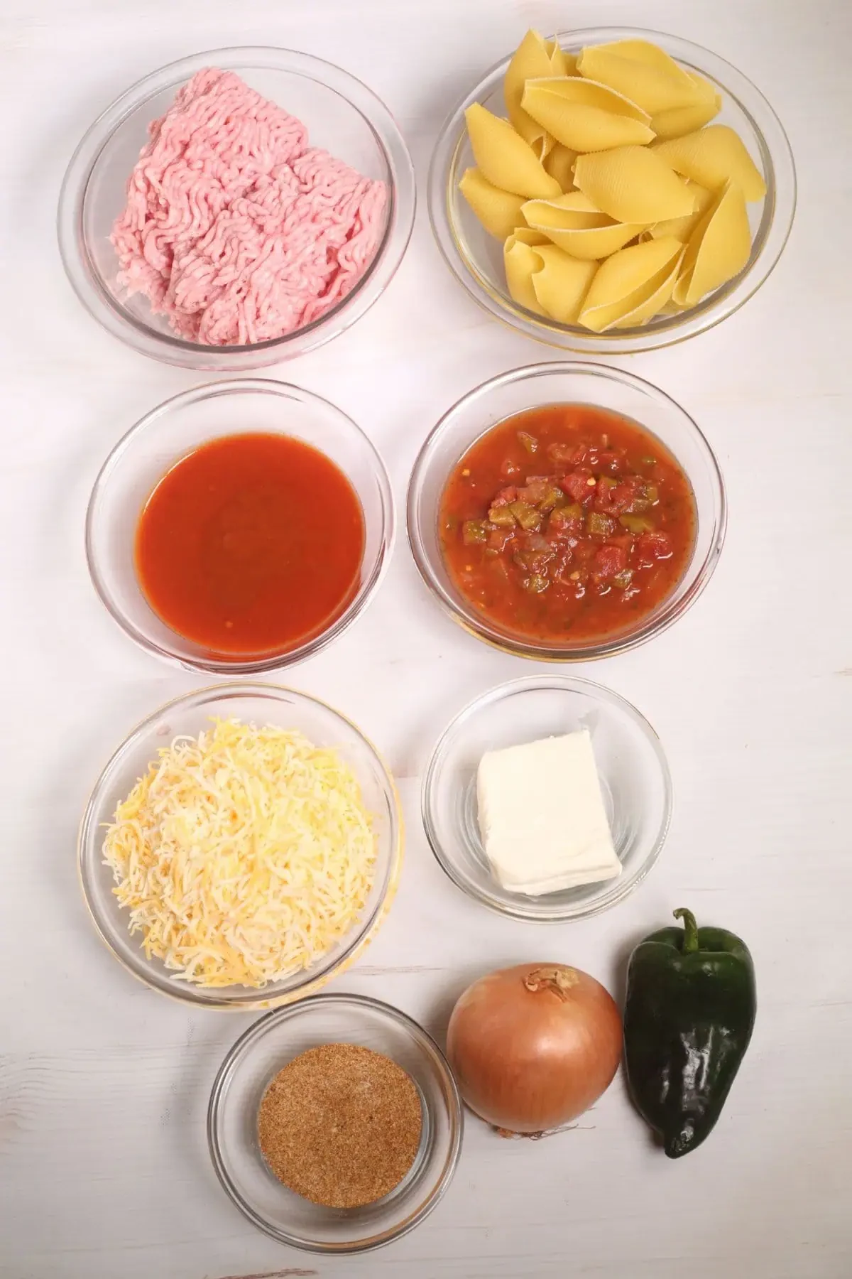 Mexican Stuffed Shells with Veal