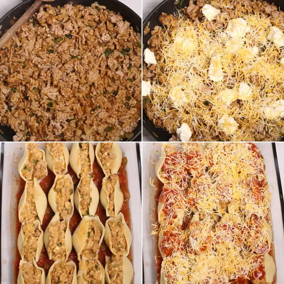Mexican Stuffed Shells with Veal