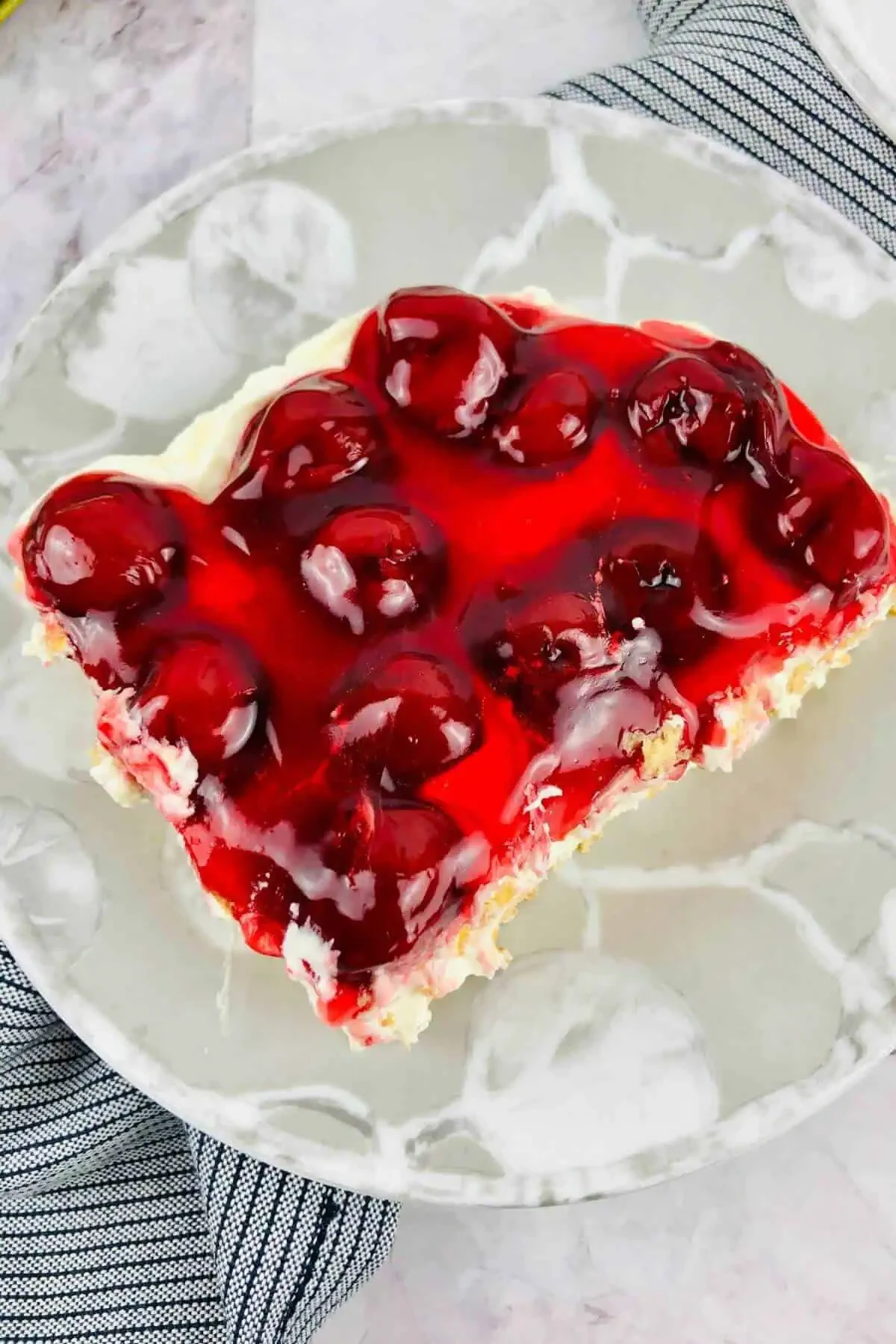 No Bake Cherry Cheesecake