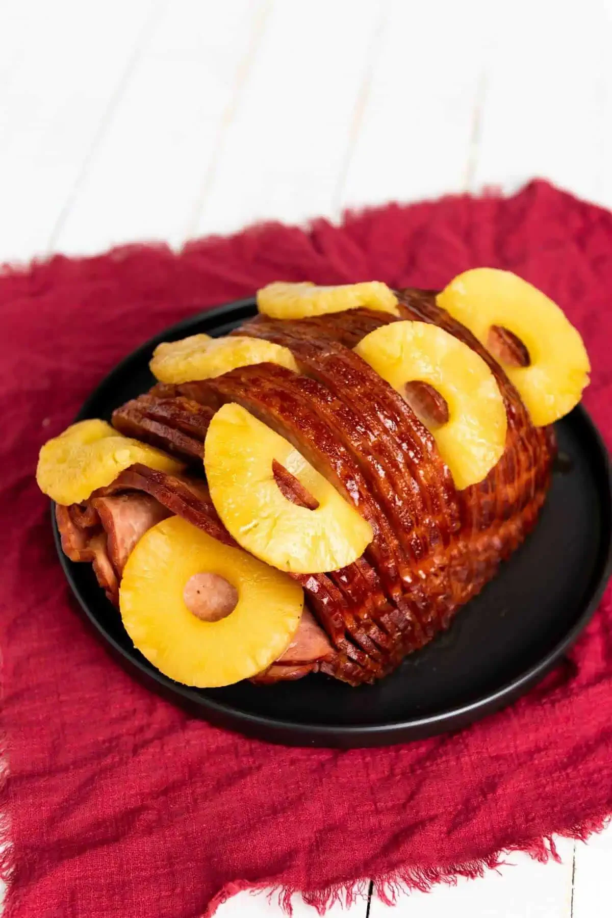 Instant Pot Ham with Pineapple and Brown Sugar