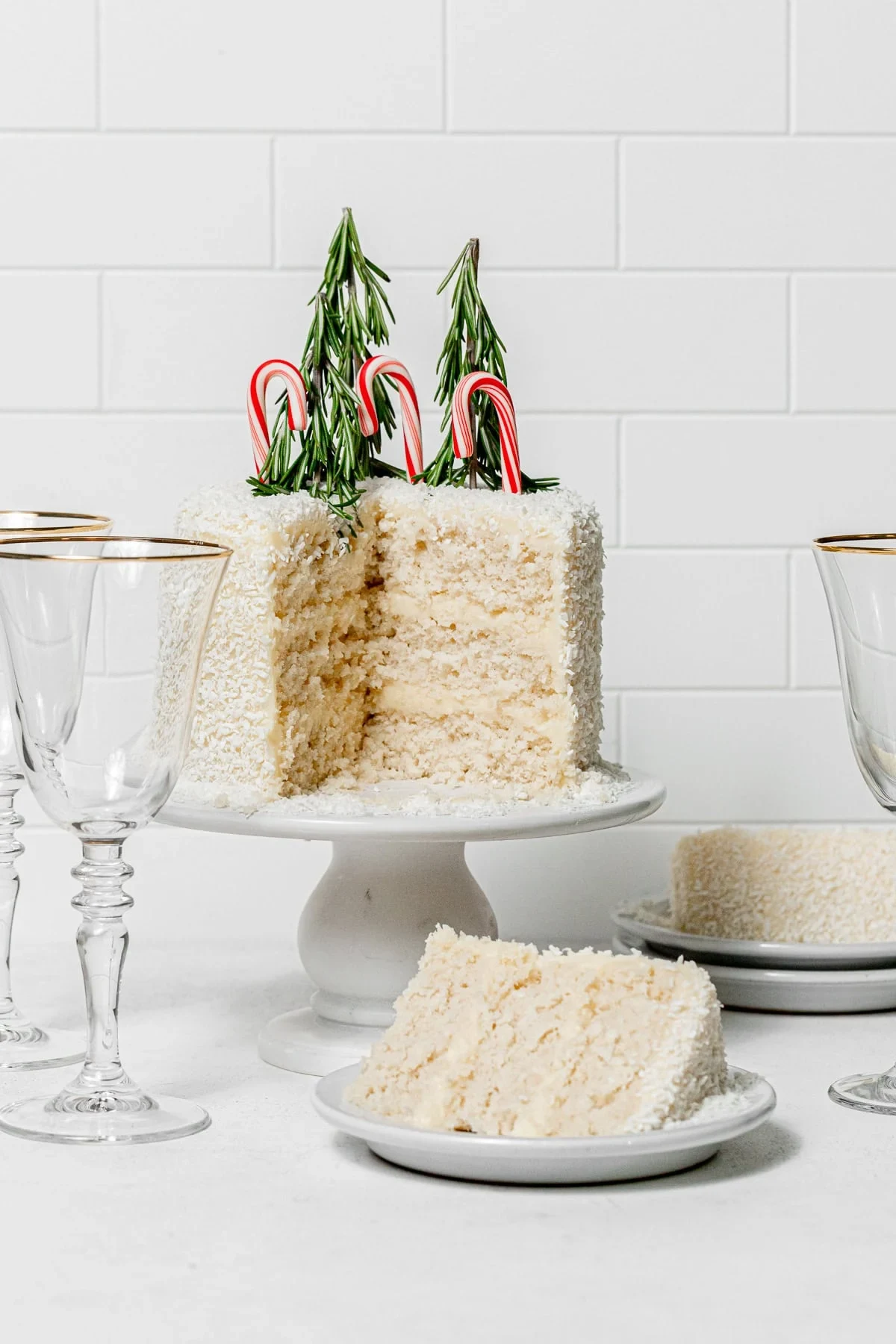 Coconut Snowball Cake