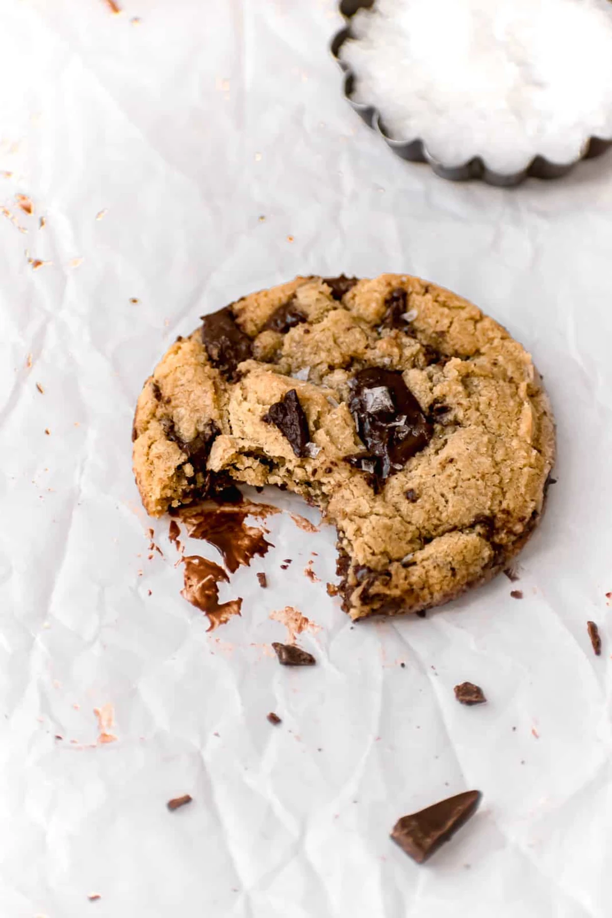 Chewy Egg Yolk Chocolate Chip Cookies