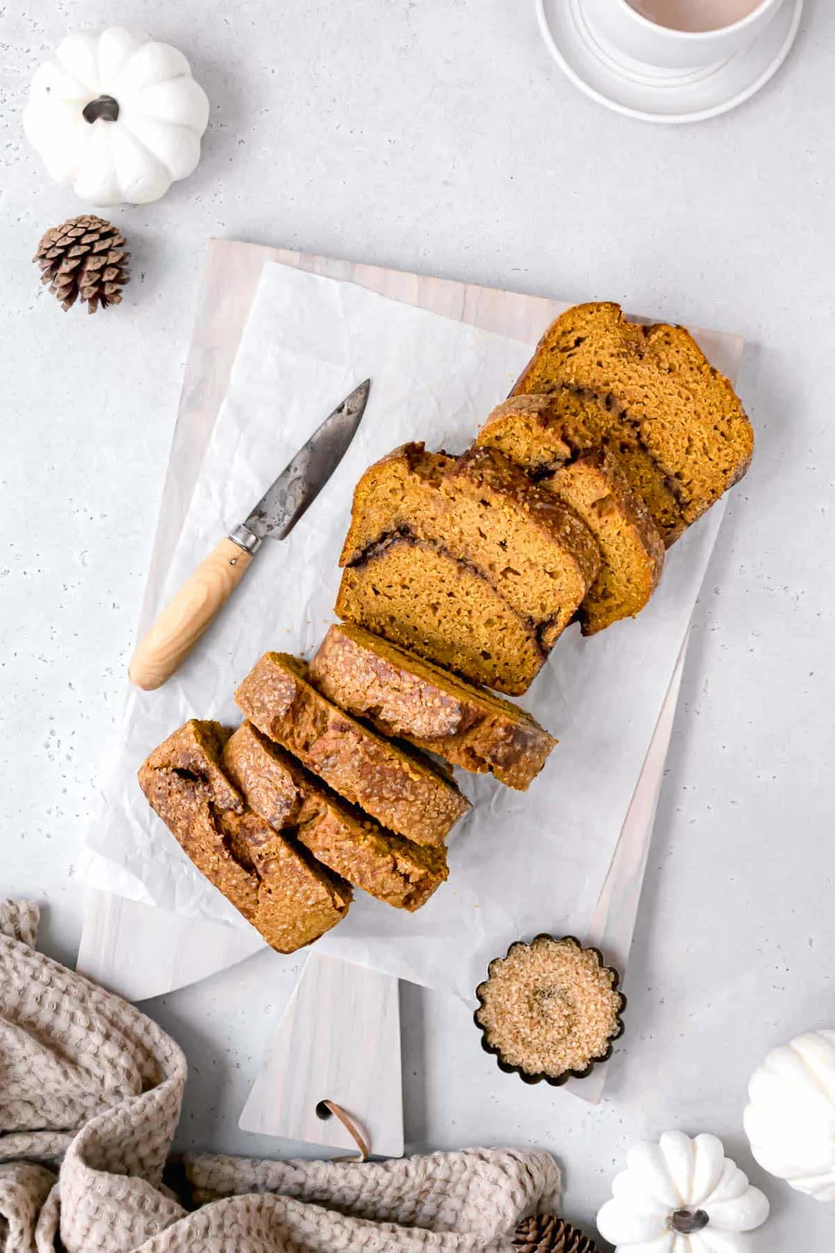 Cinnamon Swirl Pumpkin Bread