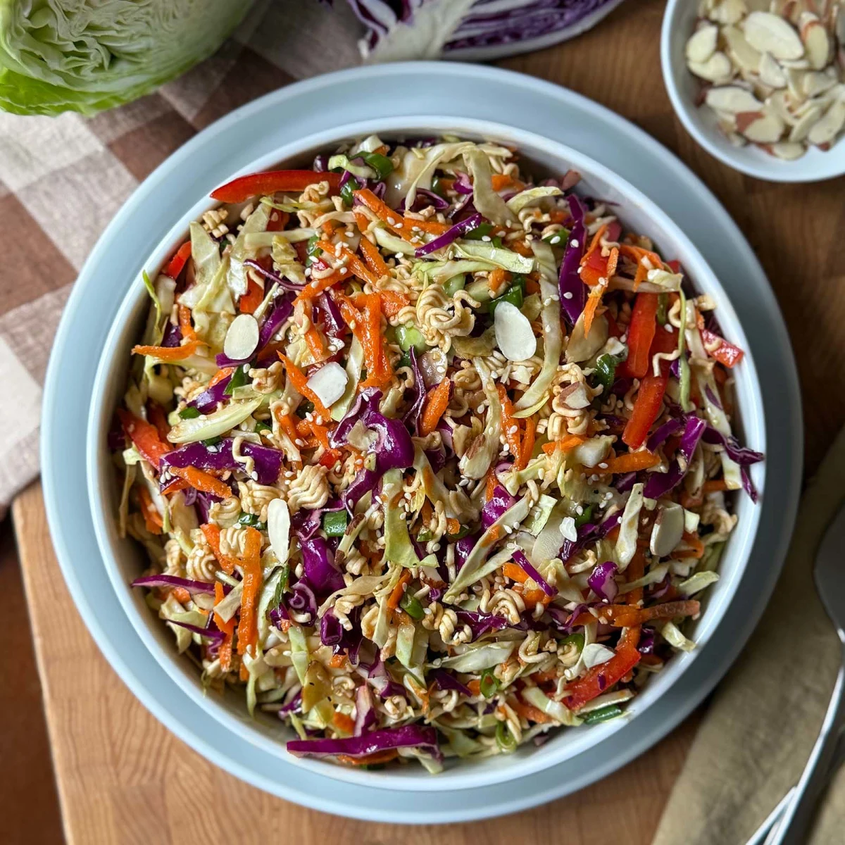 Crunchy Ramen Noodle Salad