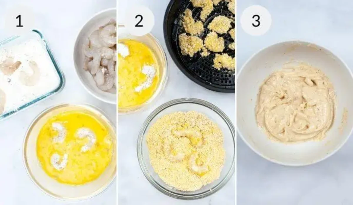 Air Fryer Shrimp Po Boy Sandwich