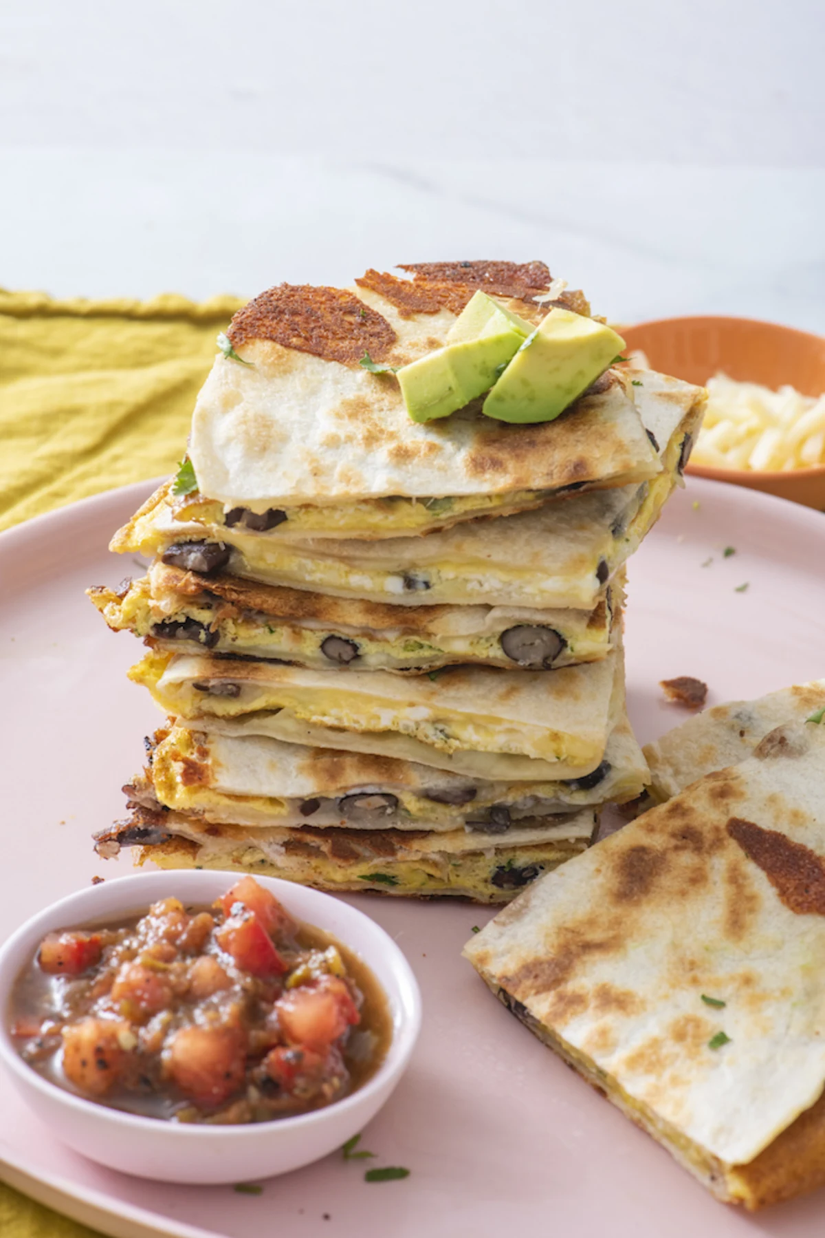 Mexican Egg & Cheese Quesadilla