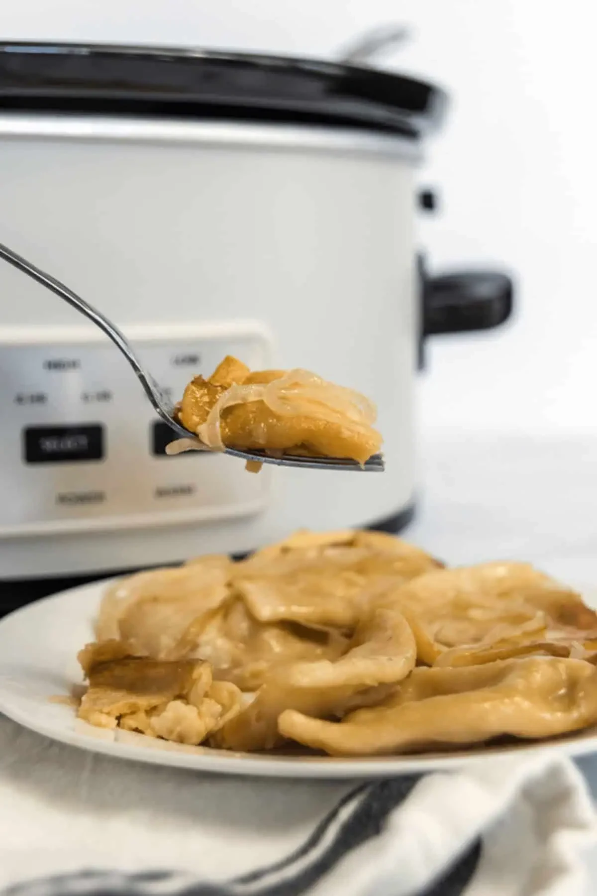 Crock Pot Pierogi Casserole