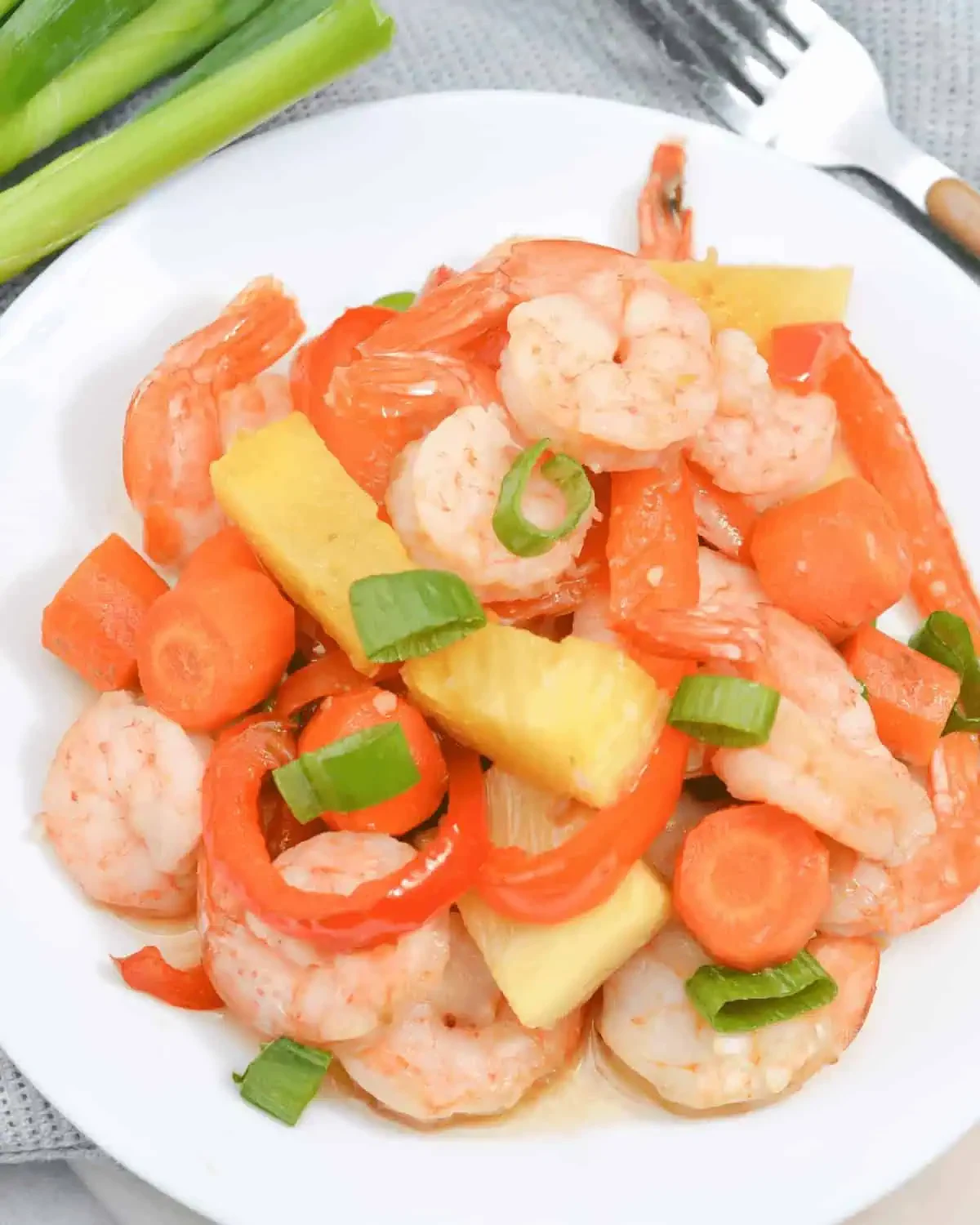 Sheet Pan Shrimp Teriyaki and Pineapple