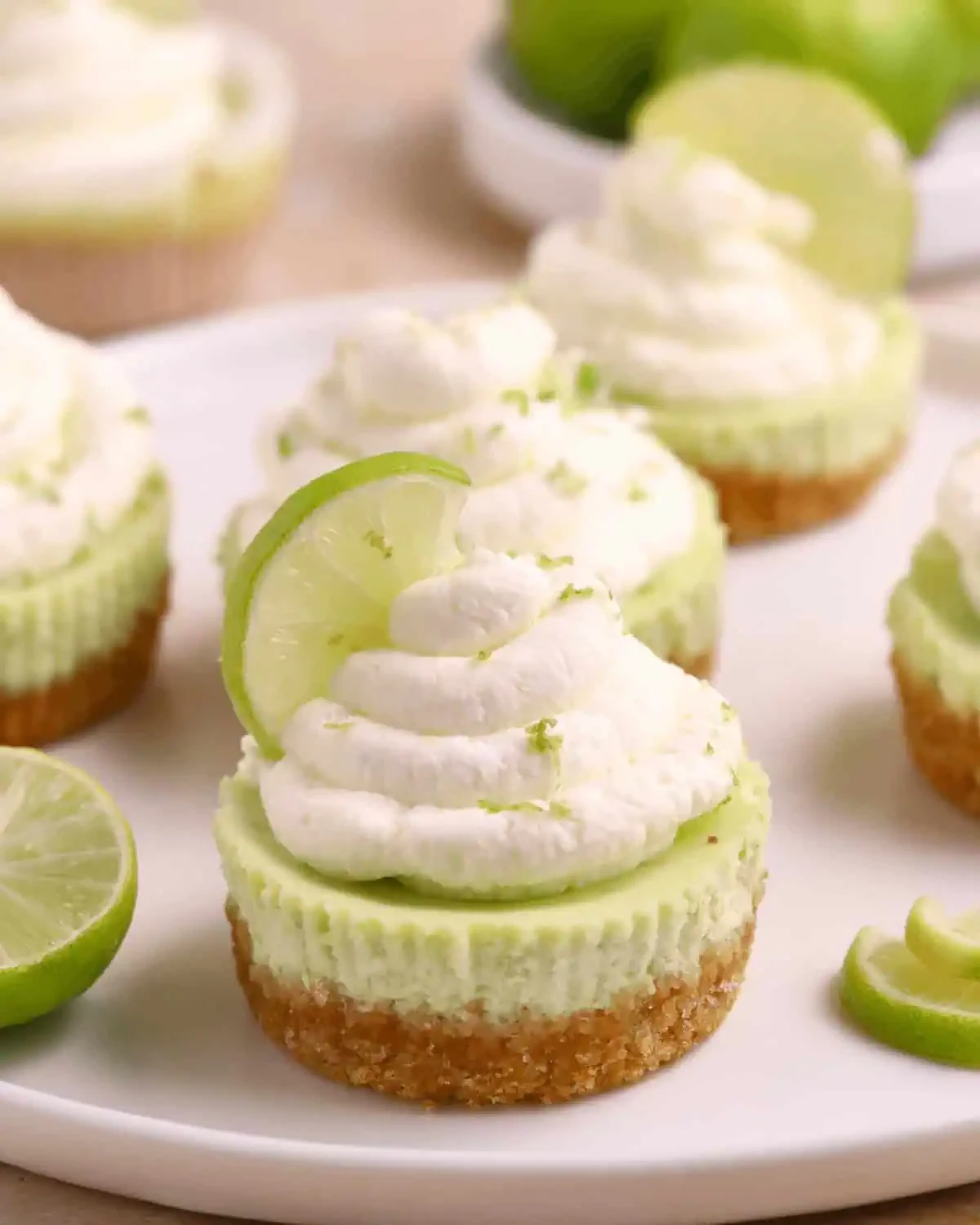 Mini Key Lime Cheesecake
