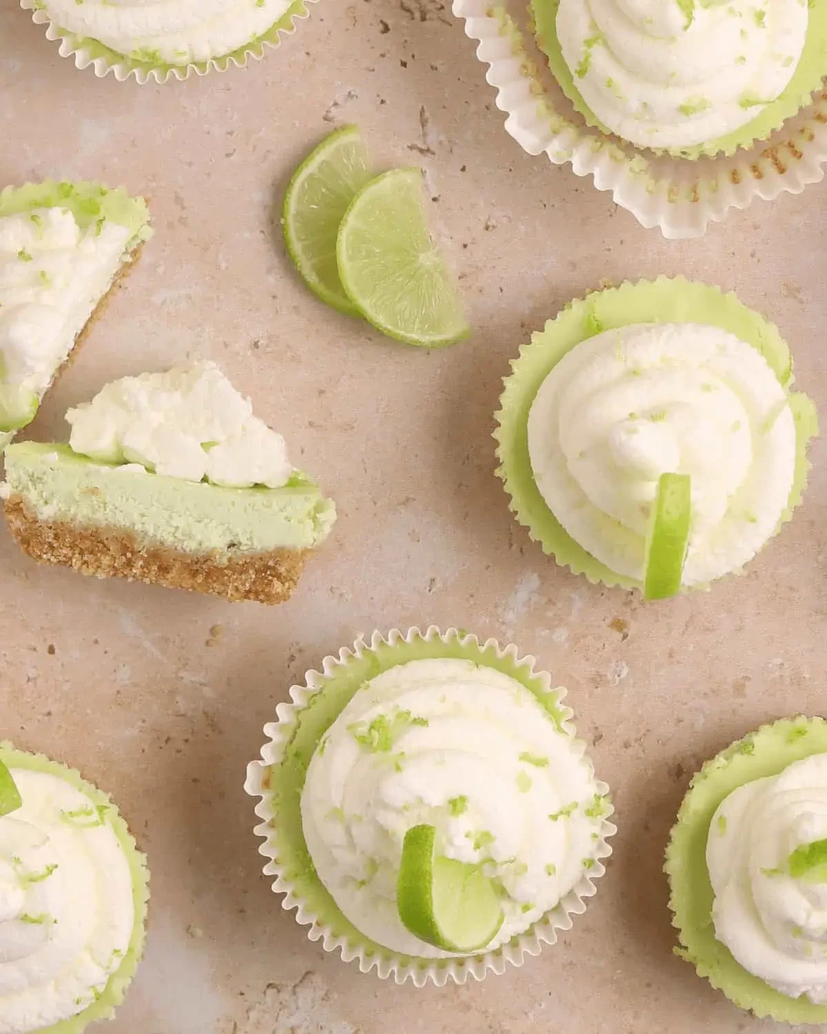 Mini Key Lime Cheesecake