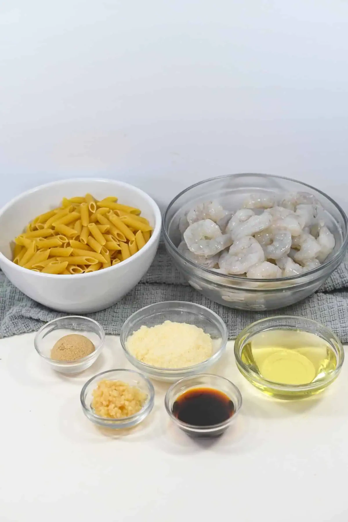 Parmesan Shrimp Pasta