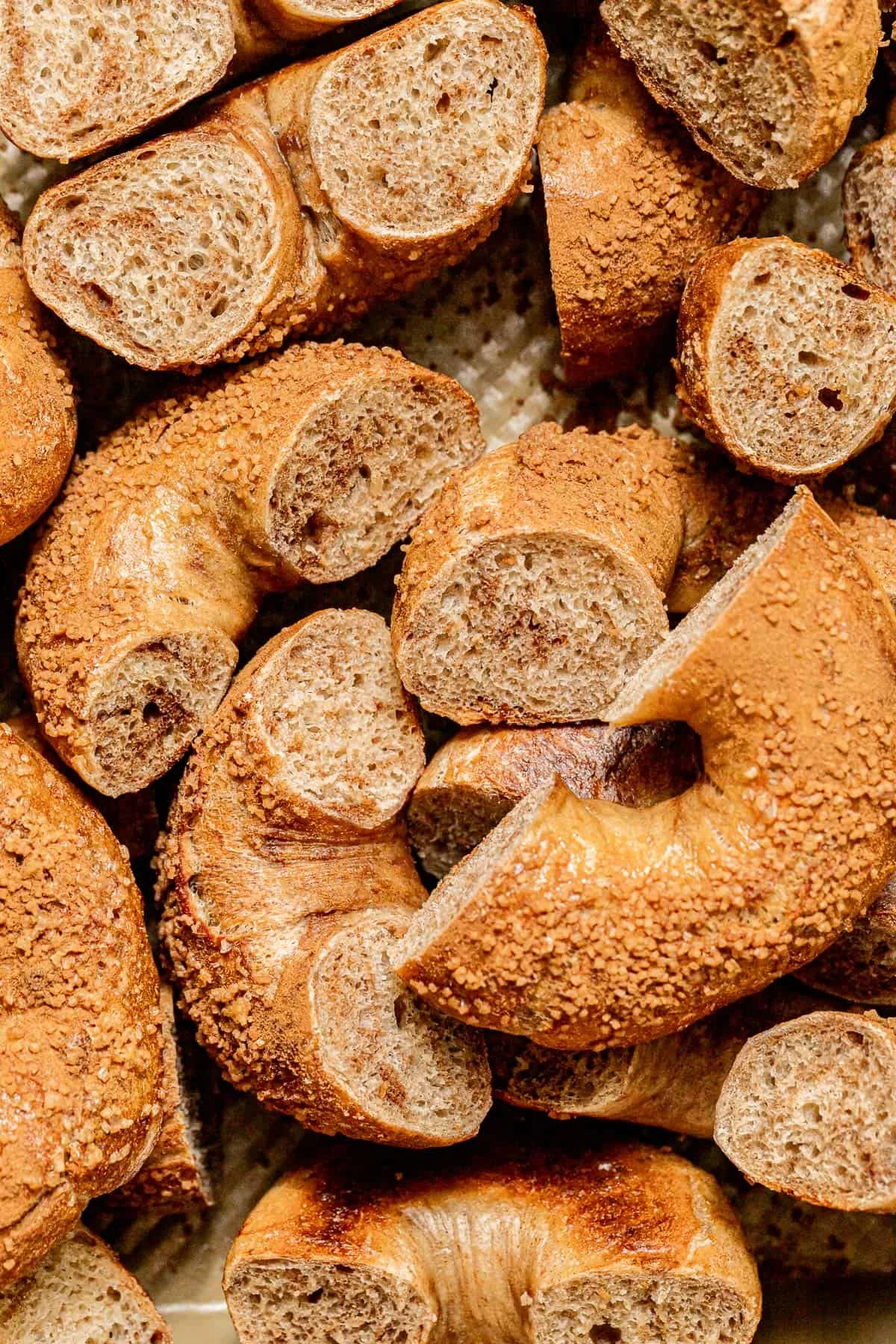 Cinnamon Swirl Bagels