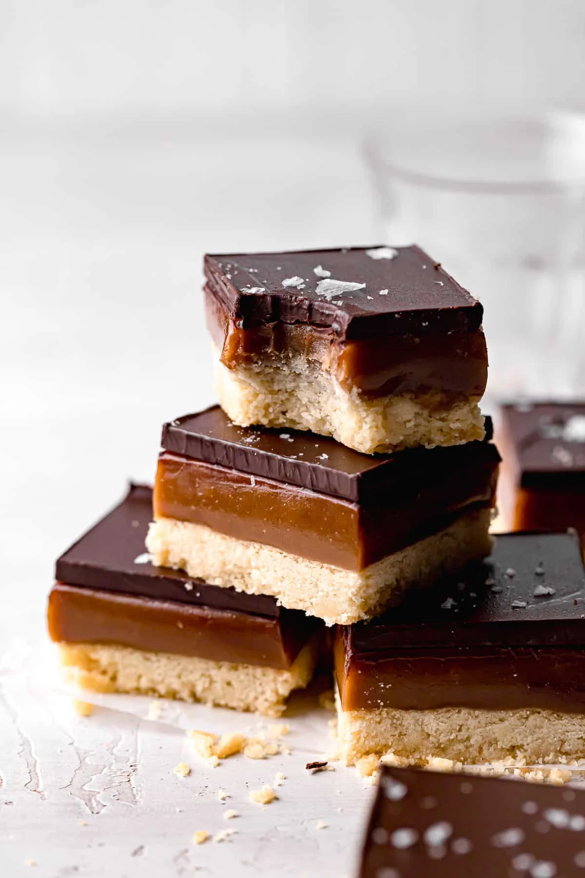 Tahini Caramel Millionaire's Shortbread