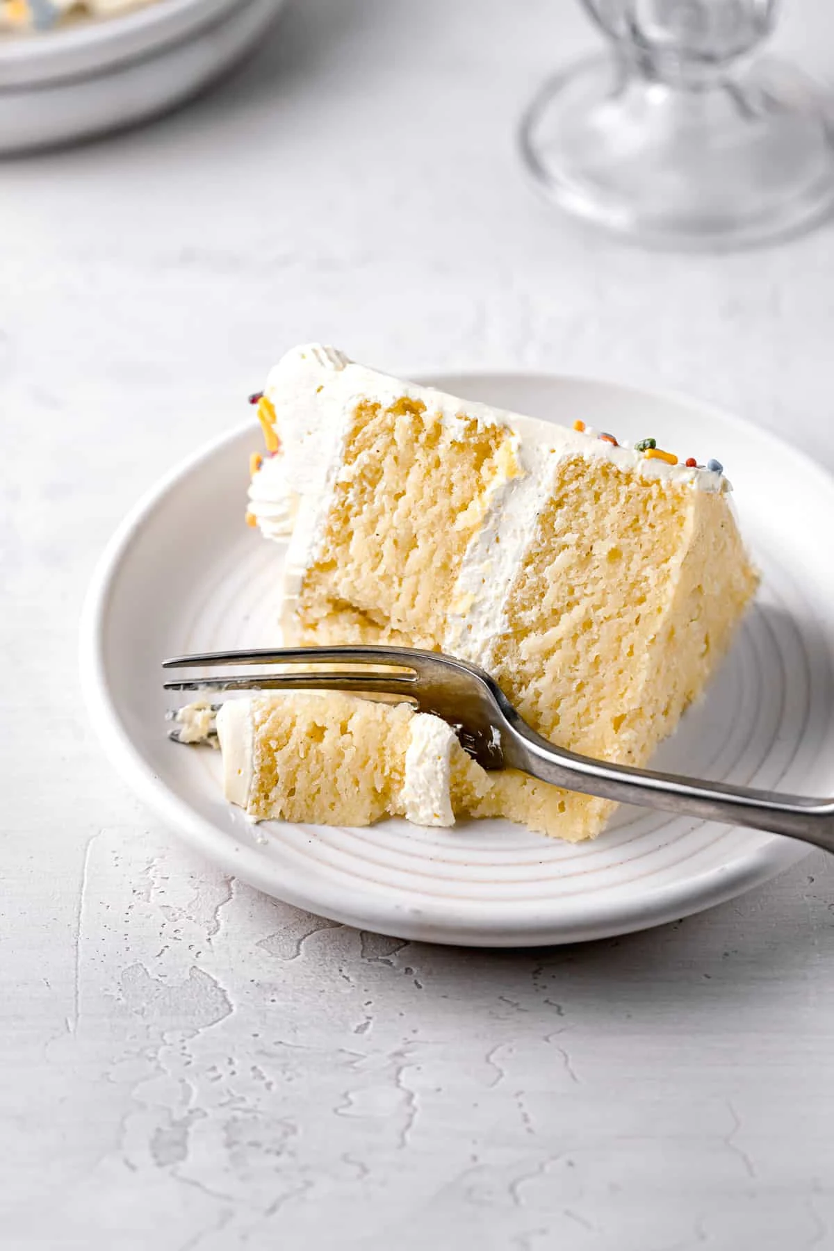 Small Vanilla Cake Recipe