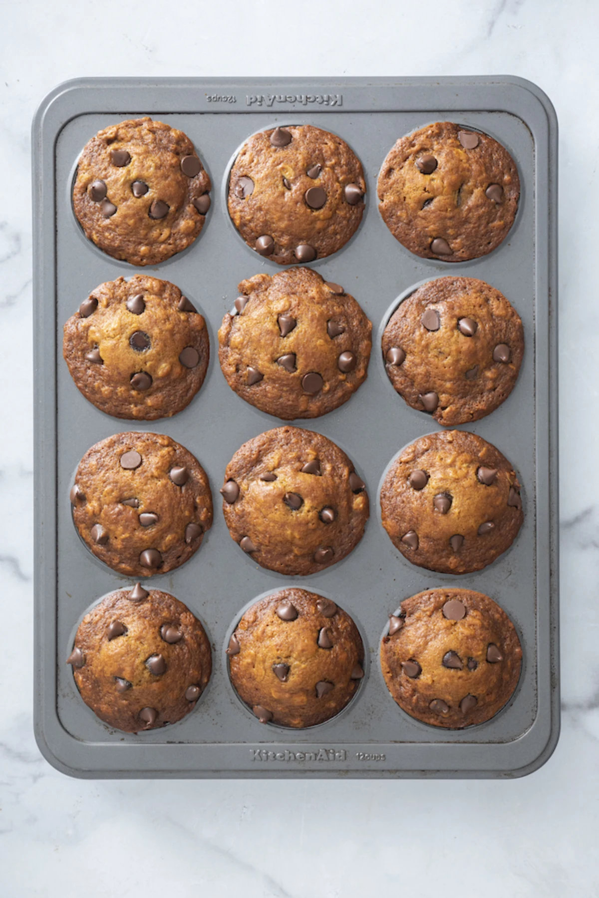 Chocolate Oat Muffins