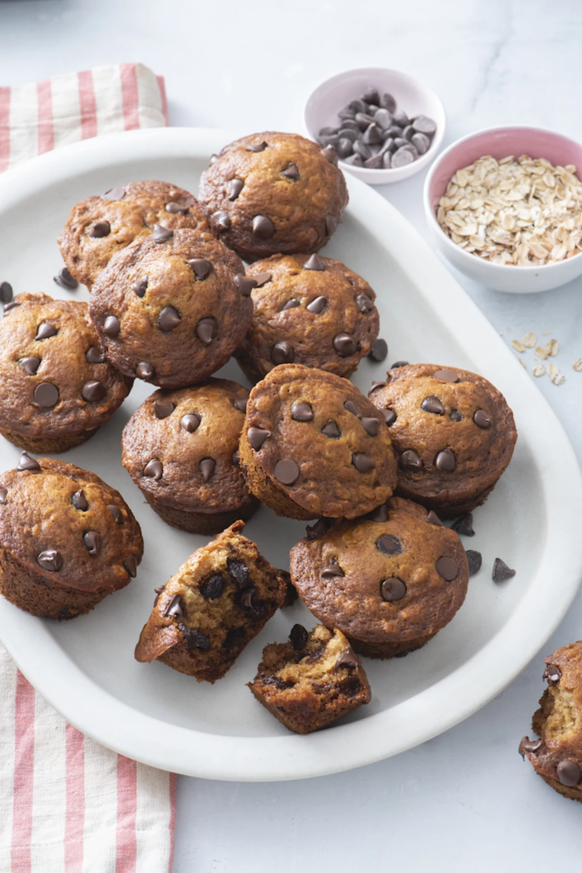 Chocolate Oat Muffins