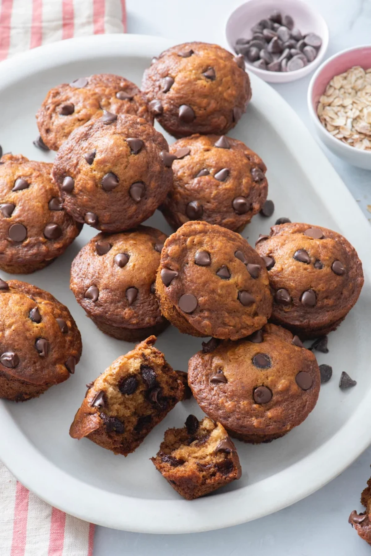 Chocolate Oat Muffins