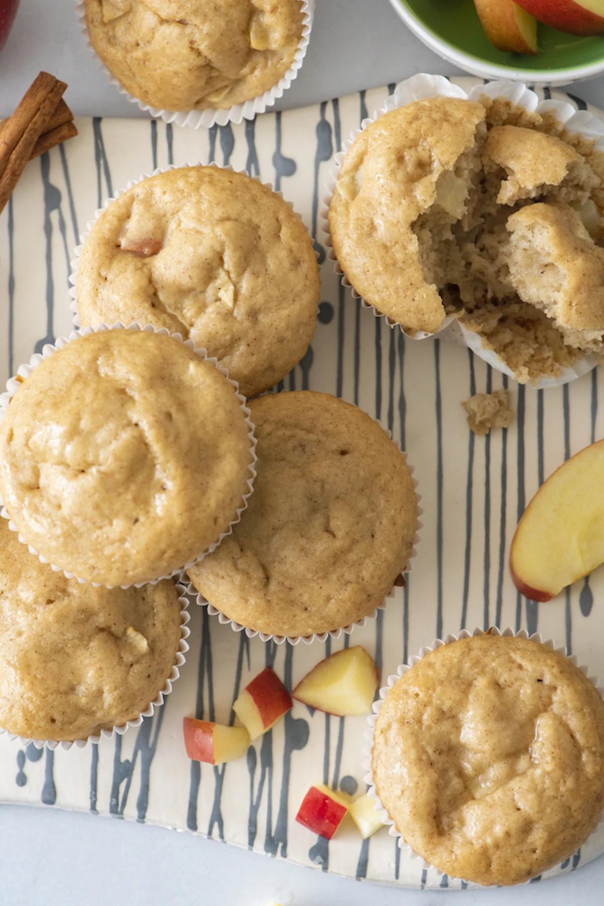 Apple Applesauce Muffins