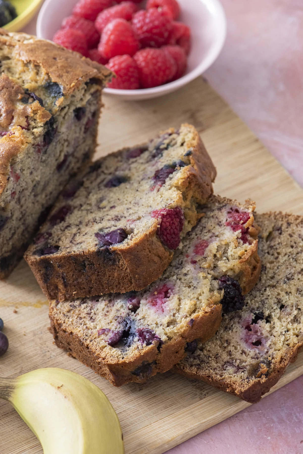 Banana Berry Bread