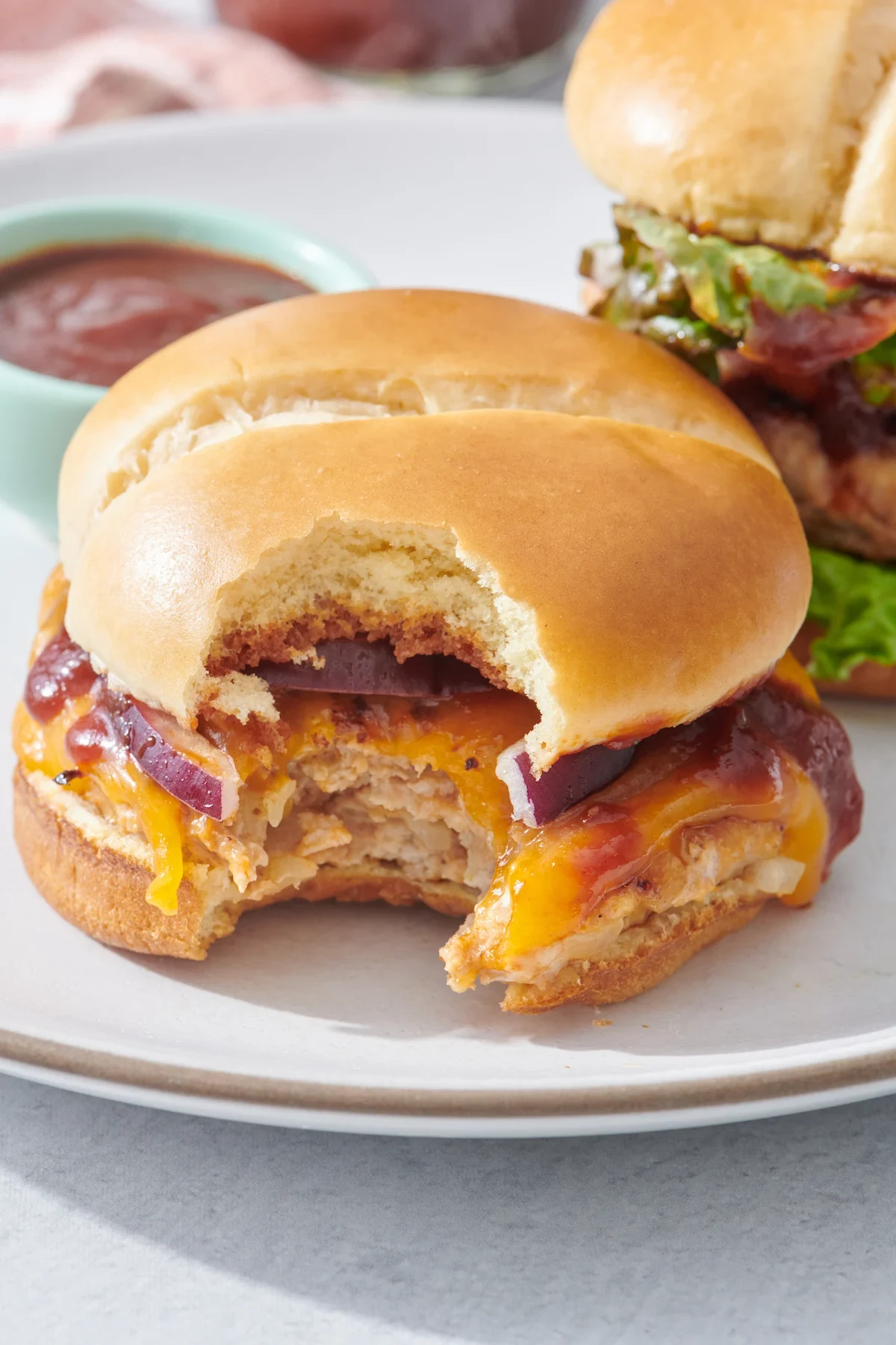 BBQ Chicken Burgers
