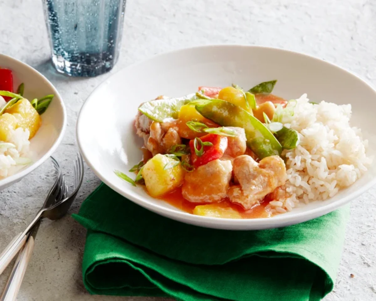 Sweet and Sour Pineapple Chicken