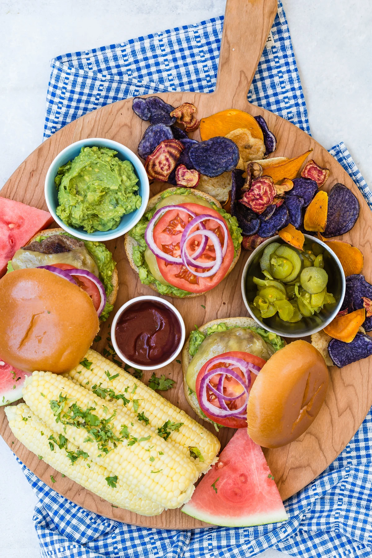 Guacamole Cheeseburger