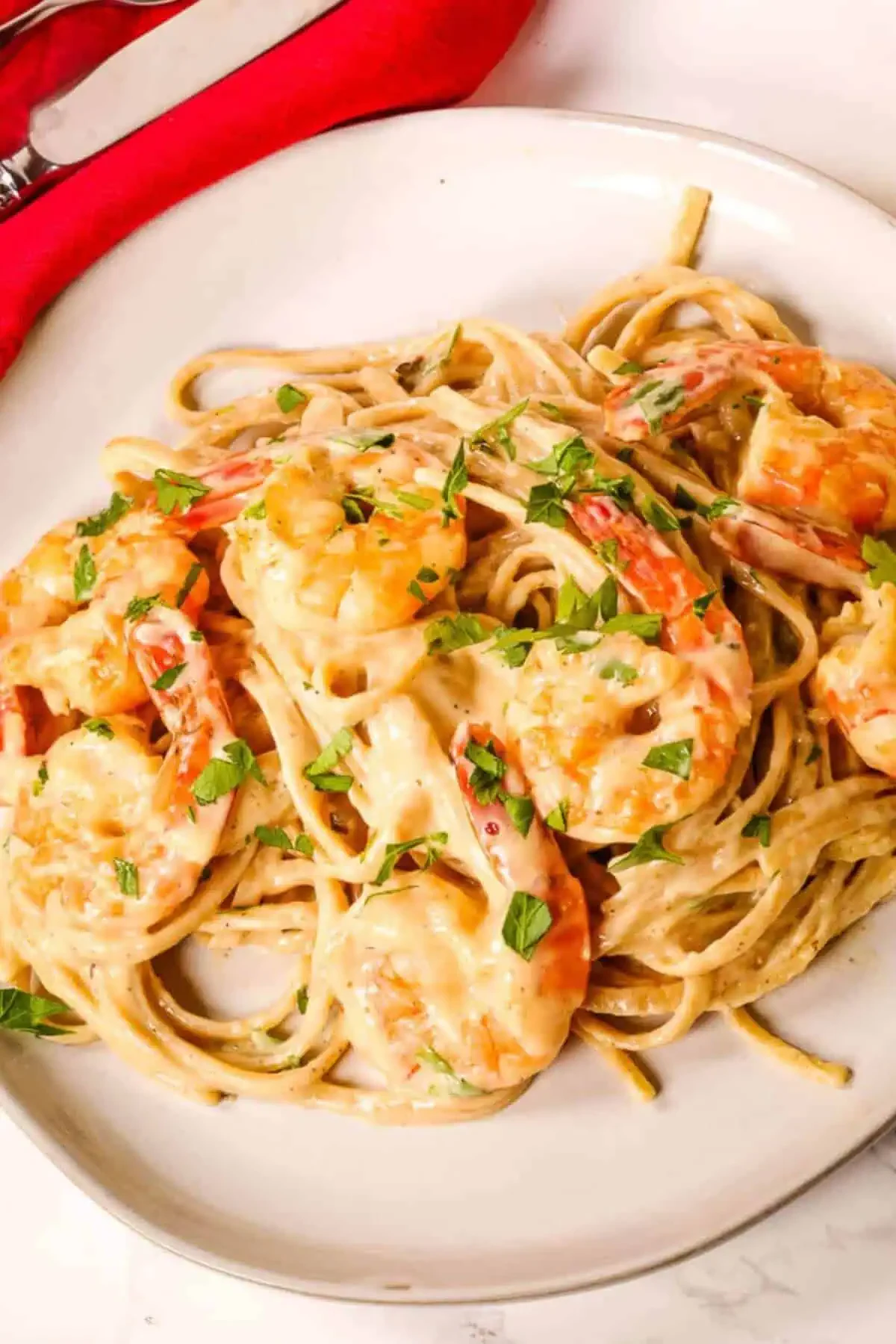 Easy Shrimp Alfredo