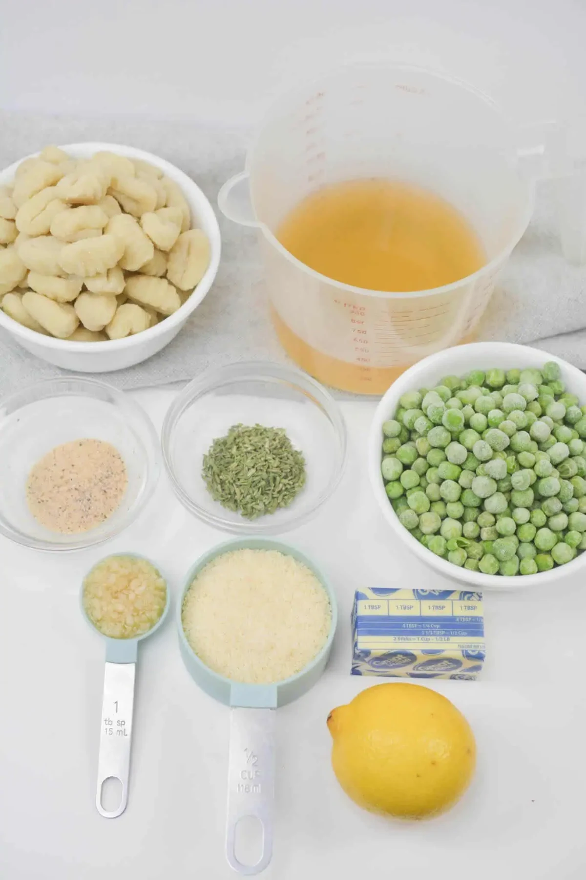 Skillet Gnocchi and Peas