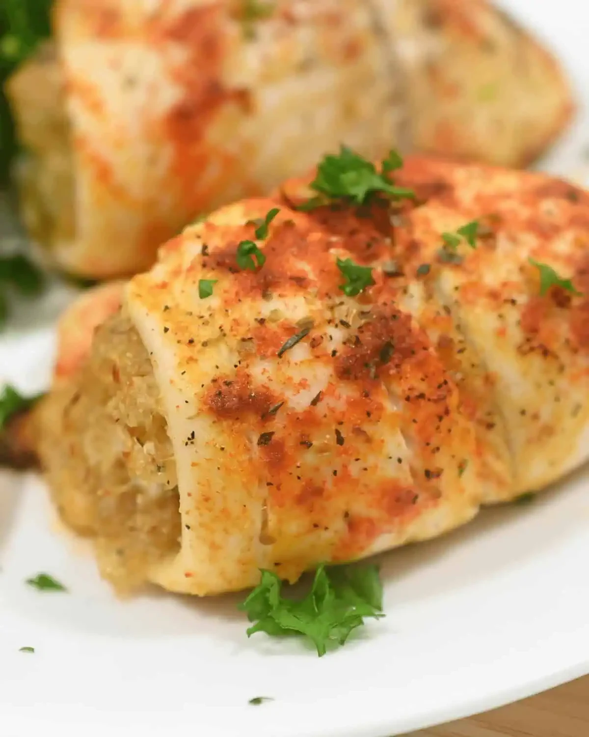 Fish with Crabmeat Stuffing