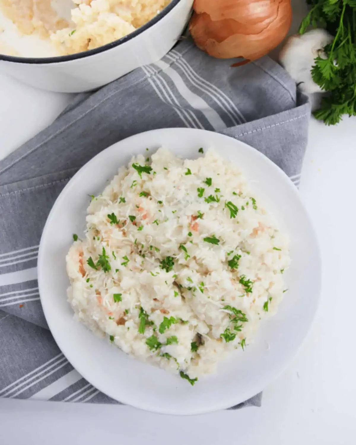 Lemony Shrimp Risotto