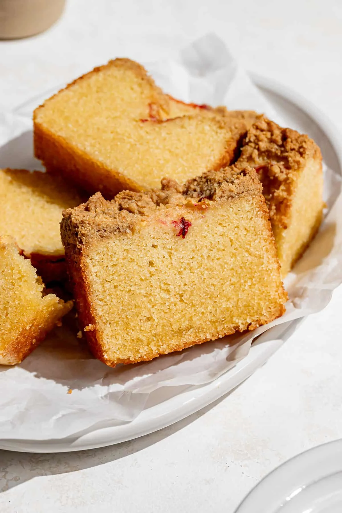Peach Cobbler Pound Cake