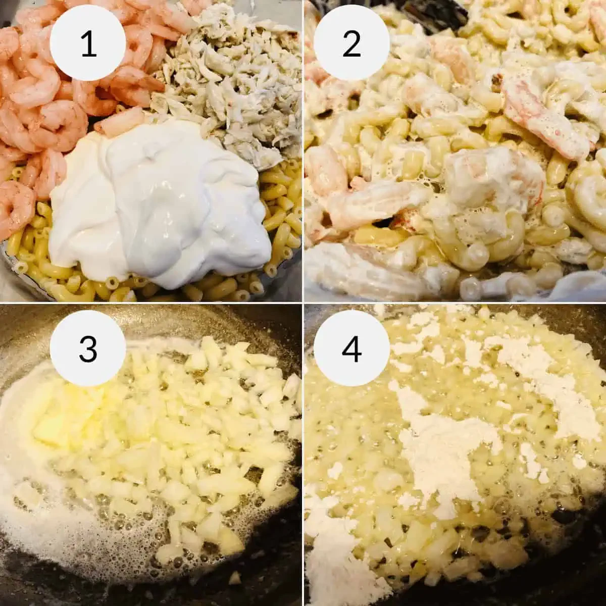 Seafood Mac and Cheese