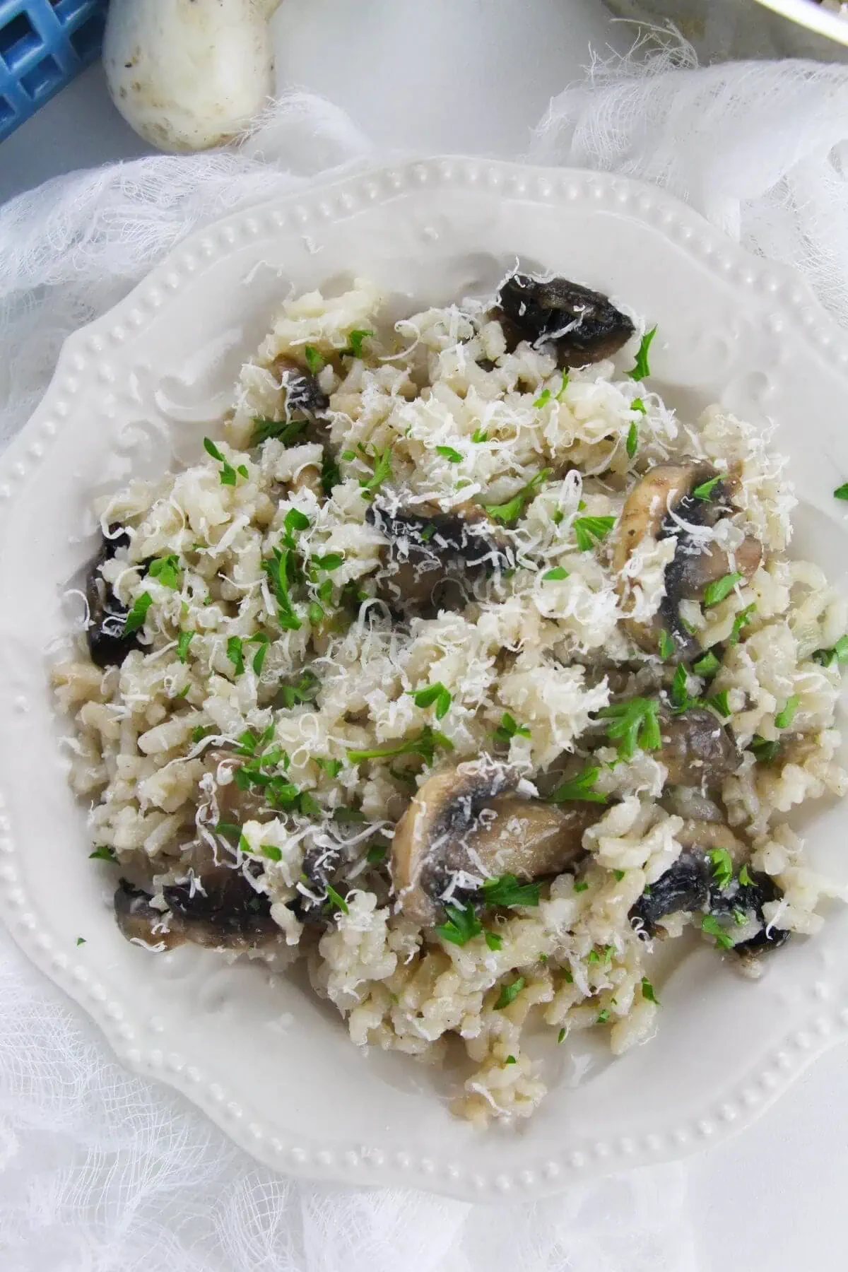 Creamy Mushroom Risotto