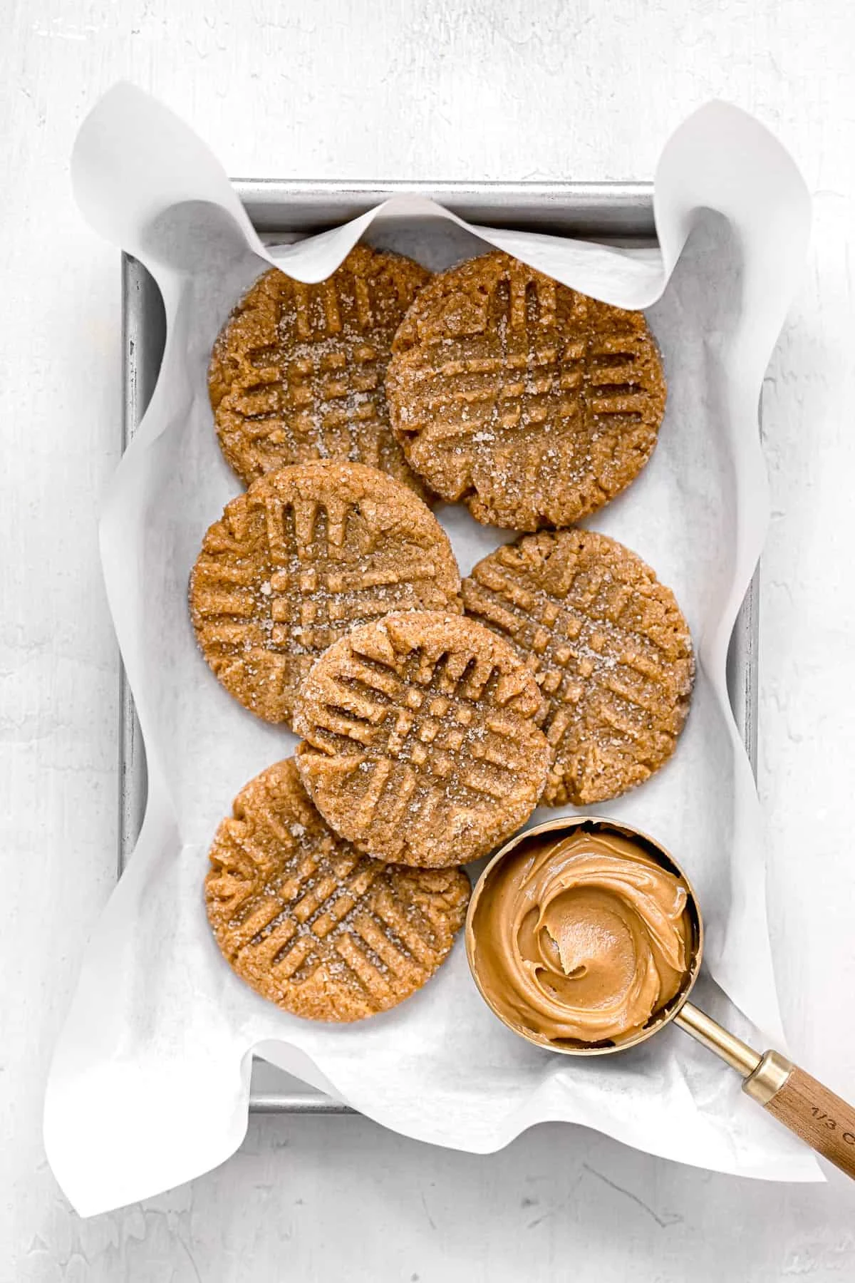 Flourless Peanut Butter Cookies