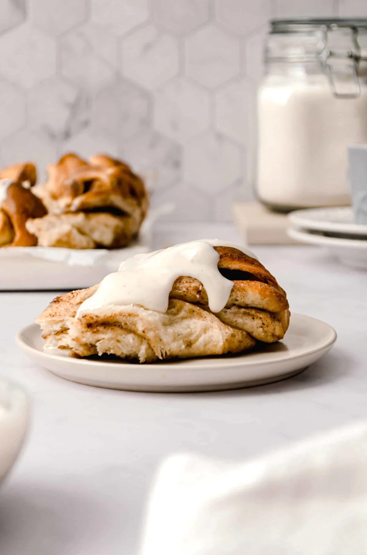 Overnight Buttermilk Cinnamon Star Bread