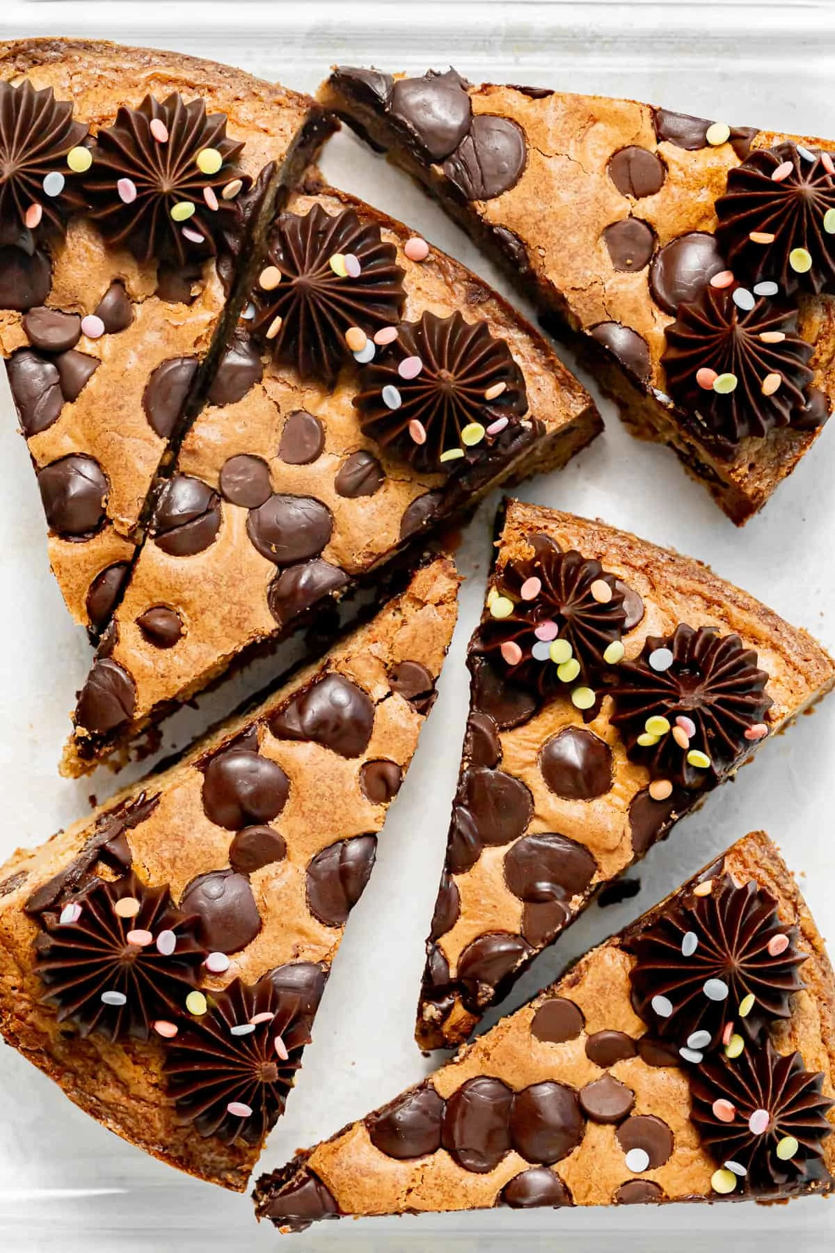 Brown Butter Chocolate Chip Cookie Cake